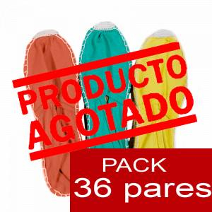 Mujer Colores Lisos - Alpargatas Colores Pastel PRIMAVERA - Caja 36 pares 